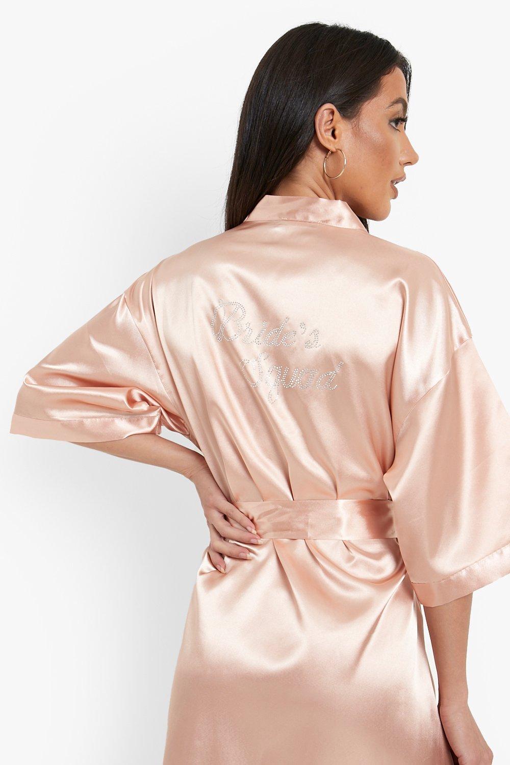 Boohoo bride outlet dressing gown